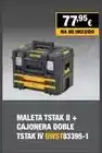 Ferri Dewalt - maleta tstak ii + cajonera doble tstak iv oferta
