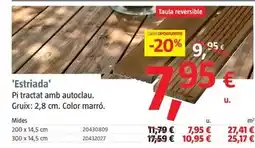 Bauhaus 'estriada' oferta