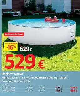 Bauhaus Piscinas nuovo oferta