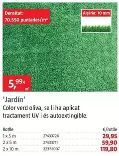 Bauhaus 'jardín' oferta