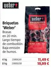 Bauhaus Weber - briquetas oferta