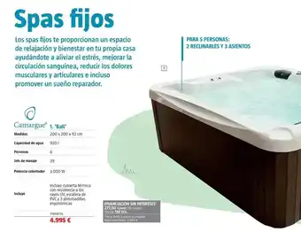 Bauhaus Camargue - spas fijos 'bali oferta