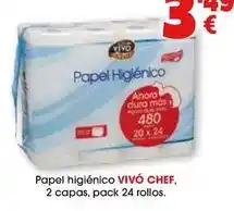 TOP Cash & Carry Vivo cheff - papel higiénico oferta