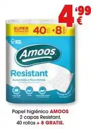 TOP Cash & Carry Amoos - papel higiénico 2 capas resistant oferta
