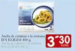Supermercados Bip Bip Ifa eliges - anilla de calamar a la romana oferta