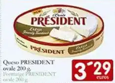 Supermercados Bip Bip Président - queso ovale oferta