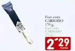 Supermercados Bip Bip Carsodo - fuet extra oferta