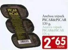 Supermercados Bip Bip Picar&picar - anchoa tripack oferta