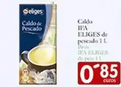 Supermercados Bip Bip Ifa eliges - caldo de pescado oferta