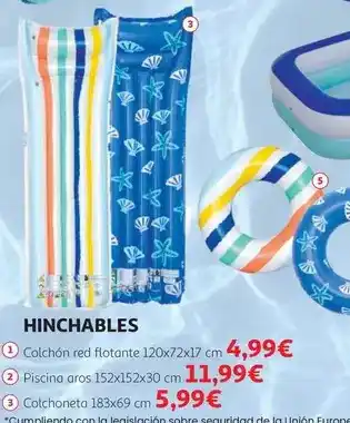 Alcampo La unión - hinchables oferta