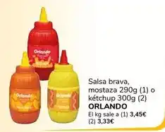 Supeco Orlando - salsa brava, mostaza o kétchup oferta