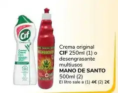 Supeco Cif - crema original/mano de santo - desengrasante multiusos oferta