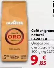 Alcampo Lavazza - café en grano natural oferta