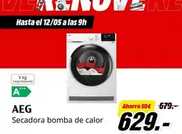 MediaMarkt Aeg - secadora bomba de calor oferta