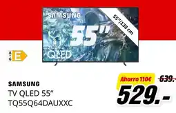 MediaMarkt Samsung - tv qled 55 tq55q64dauxxc oferta