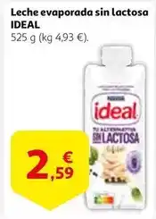 Alcampo Ideal - leche evaporada sin lactosa oferta