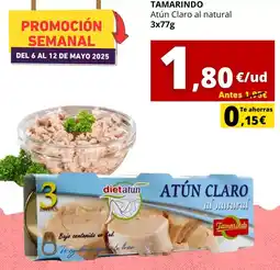 Tu Trébol Hipermercados Atun claro al natural oferta