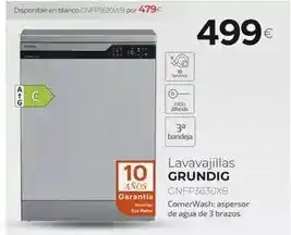 Tien 21 Grundig - lavavajillas oferta