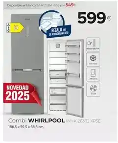 Tien 21 Whirlpool - combi whk 25364 xp5e oferta