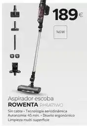 Tien 21 Rowenta - aspirador escoba rh6a71wo oferta