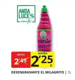 Supermercados MAS Anda - desengrasante oferta