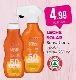 SPAR Gran Canaria Solar - leche oferta