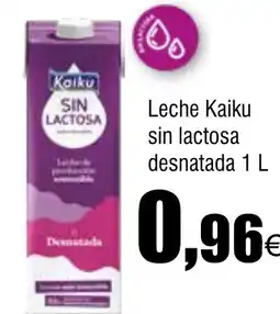 Cash FROIZ Leche Kaiku sin lactosa desnatada oferta
