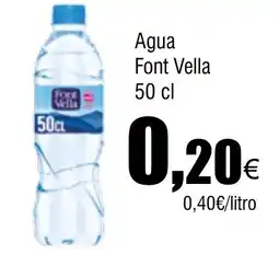 Cash FROIZ FONT VELLA Agua oferta