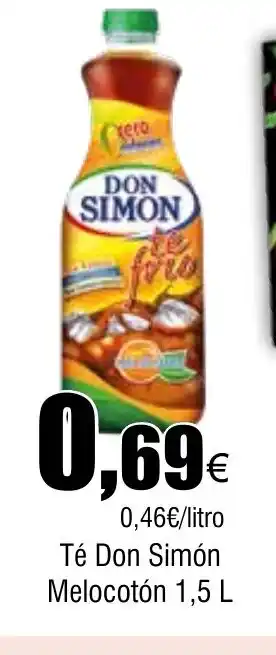 Cash FROIZ Té Don Simón Melocotón oferta