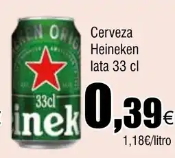 Cash FROIZ HEINEKEN Cerveza oferta