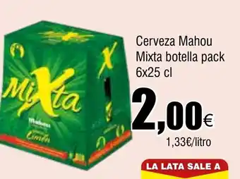 Cash FROIZ Cerveza Mahou Mixta botella pack oferta