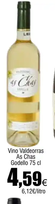 Cash FROIZ Vino Valdeorras As Chas Godello oferta