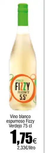 Cash FROIZ Vino blanco espumoso Fizzy Verdejo oferta