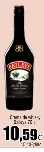 Cash FROIZ BAILEYS Crema de whisky oferta
