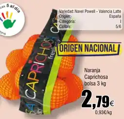 Cash FROIZ Naranja Caprichosa bolsa oferta