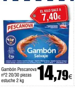 Cash FROIZ Gambón Pescanova nº2 20/30 piezas oferta