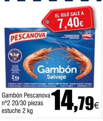 Cash FROIZ Gambón Pescanova nº2 20/30 piezas oferta