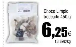 Cash FROIZ Choco Limpio troceado oferta