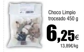Cash FROIZ Choco Limpio troceado oferta