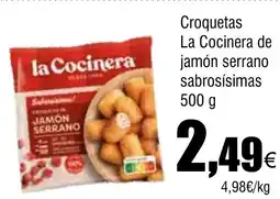 Cash FROIZ Croquetas La Cocinera de jamón serrano sabrosísimas oferta
