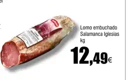 Cash FROIZ Lomo embuchado Salamanca Iglesias oferta