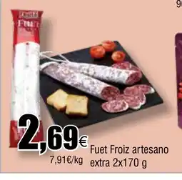 Cash FROIZ Fuet Froiz artesano oferta