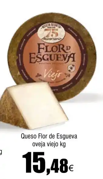 Cash FROIZ Queso Flor de Esgueva oveja viejo oferta