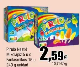 Cash FROIZ PIRULO Nestlé Mikolápiz 5 u o Fantasmikos oferta