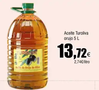 Cash FROIZ Aceite Turoliva orujo oferta