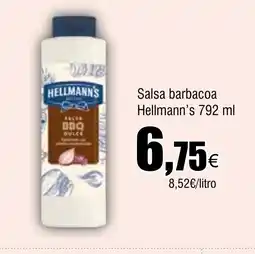 Cash FROIZ HELLMANN'S Salsa barbacoa oferta