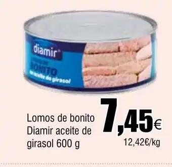 Cash FROIZ Lomos de bonito Diamir aceite de girasol oferta