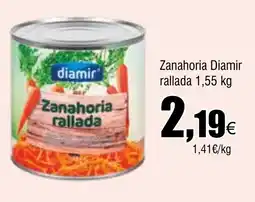 Cash FROIZ Zanahoria Diamir rallada oferta