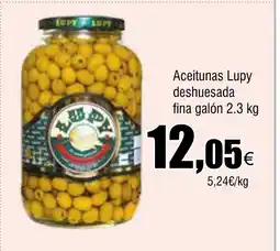 Cash FROIZ Aceitunas Lupy deshuesada fina galón oferta