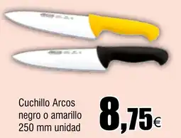 Cash FROIZ Cuchillo Arcos negro o amarillo oferta